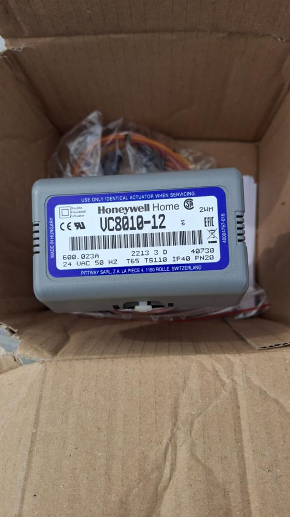 Honeywell 3 wegklep nieuw, Minder dan 30 cm, Overige typen, Nieuw, Minder dan 60 cm
