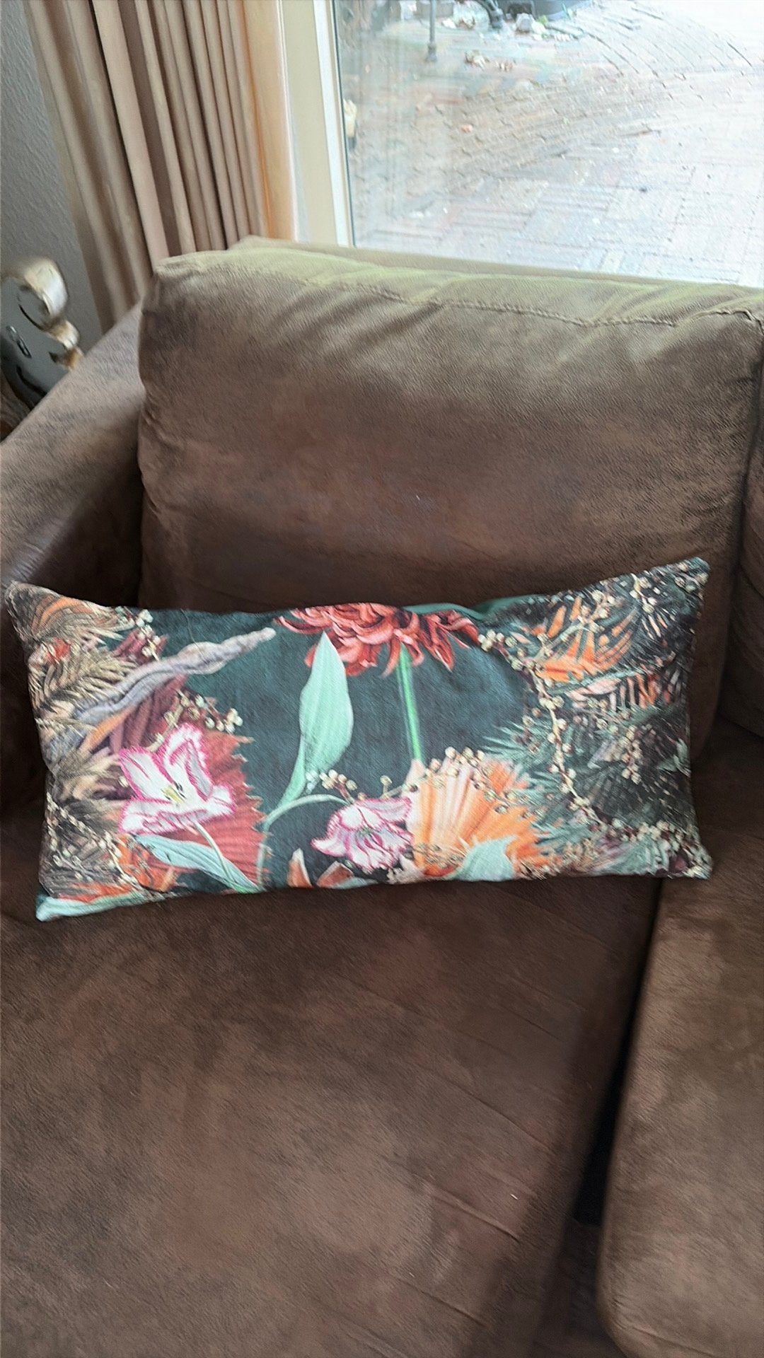 Nieuw mooi sierkussen, Ophalen of Verzenden, Nieuw, Overige kleuren, Overige vormen