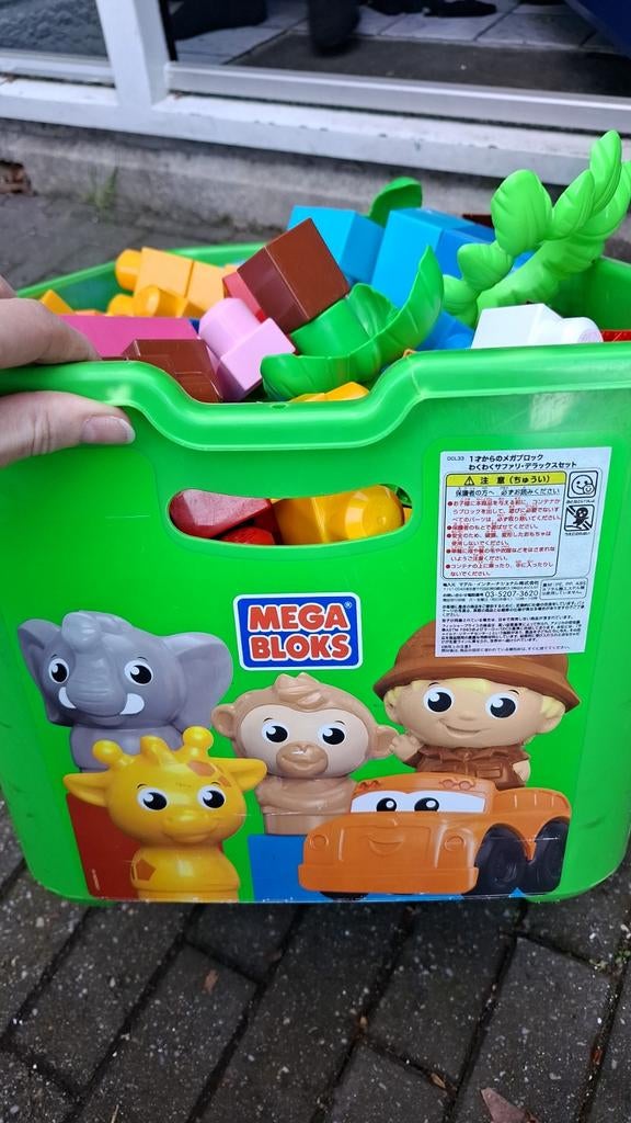 Heel veel Megabloks, Ophalen, Zo goed als nieuw