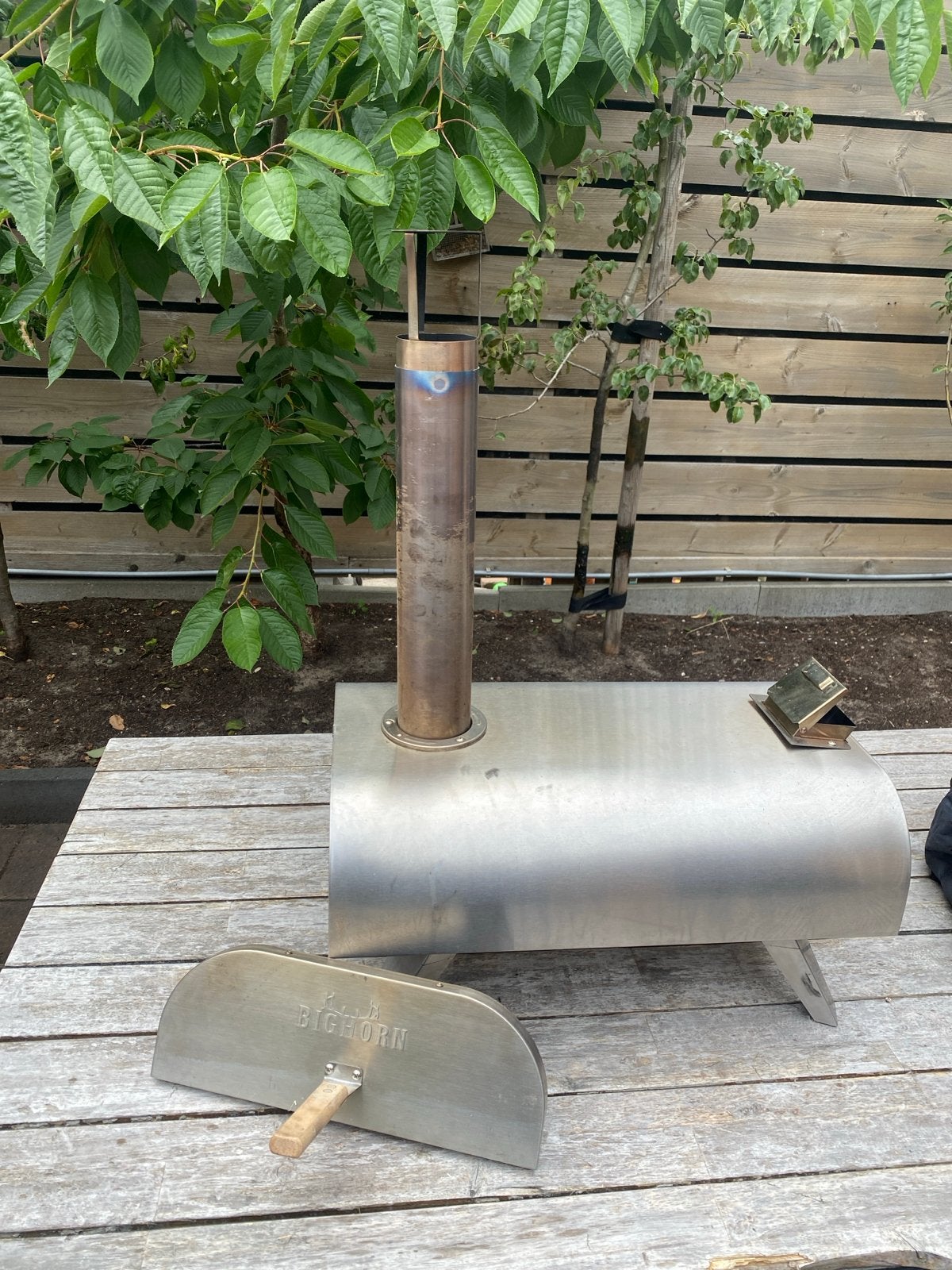 Buiten pizza oven met accessoires (Boska, Ooni), Ophalen, Gebruikt