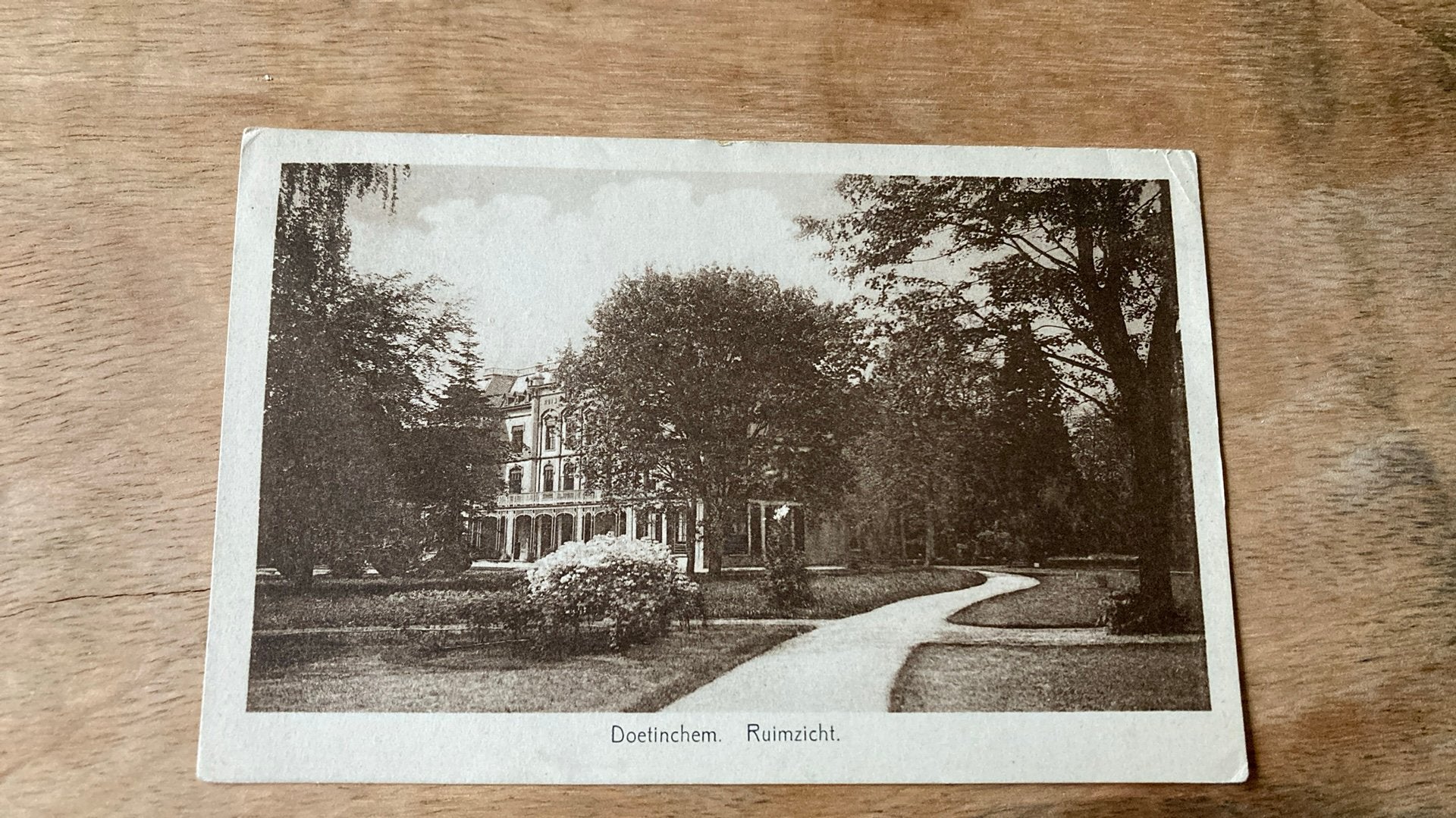 Oude ansichtkaart Doetinchem Ruimzicht 1931, Ophalen of Verzenden, 1920 tot 1940, Gelopen, Gelderland