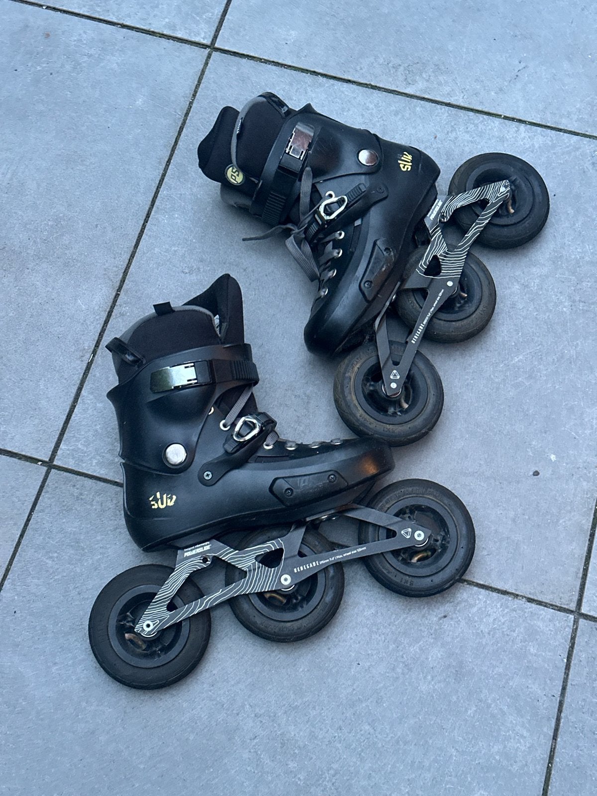 Powerslide SUV skates maat 41/42 - Weinig gebruikt, Gebruikt, Heren, Overige typen, Ophalen of Verzenden