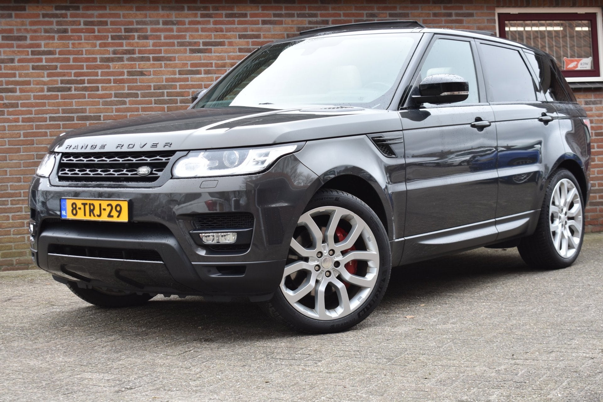 Land Rover Range Rover Sport 3.0 SDV6 Autobiography '14 Pano, Auto's, Euro 5, Gebruikt, Beige, Bruin