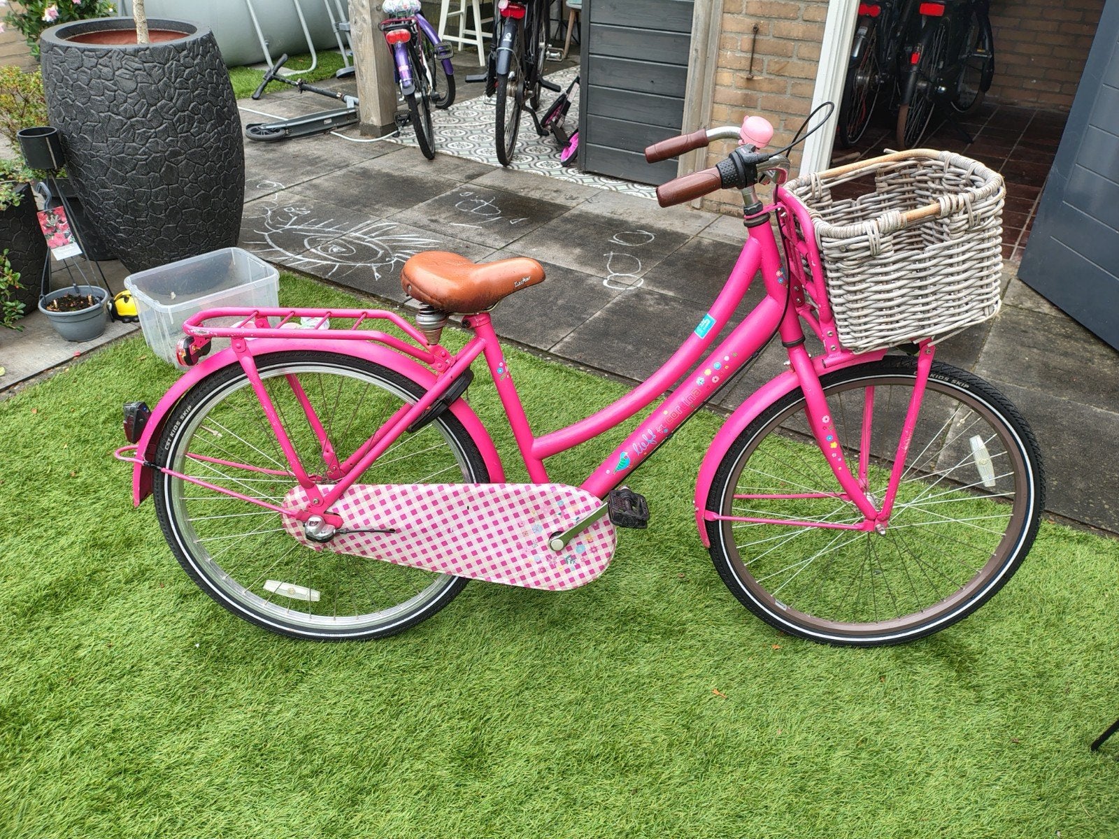 Cortina Lief 24 inch meisjesfiets - Roze, Terugtraprem, Ophalen of Verzenden, Handrem, Cortina