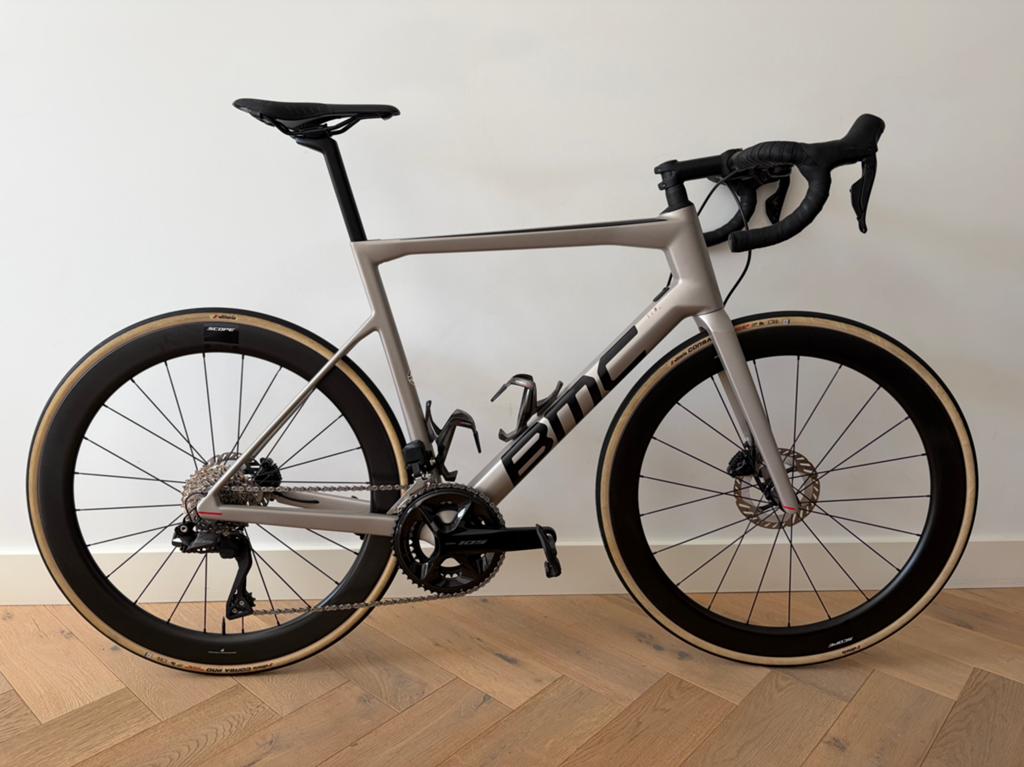 BMC Teammachine SLR FIVE 2023, frame 58cm, Shimano 105 Di2, Carbon, Zo goed als nieuw, 57 tot 61 cm, Meer dan 20 versnellingen