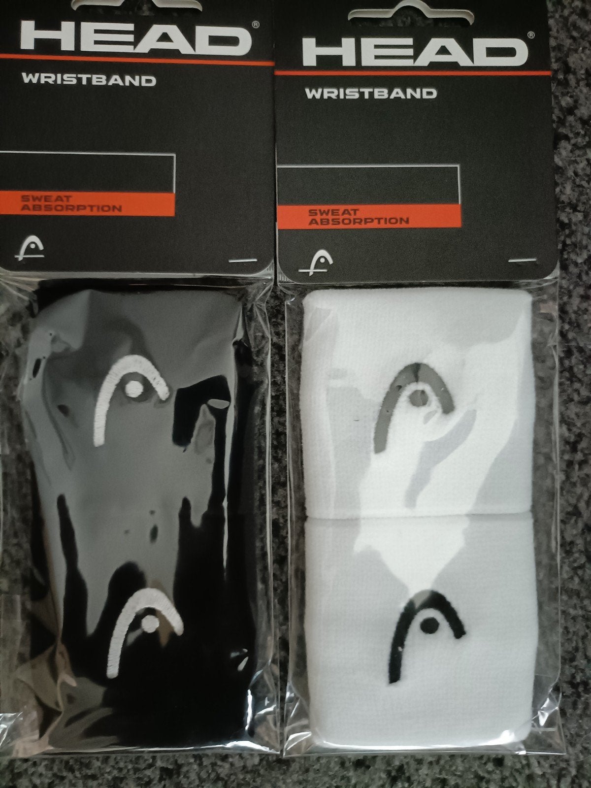 Head zweetbandjes let op alleen nog 1 pak in wit beschikbaar, Ophalen of Verzenden, Nieuw
