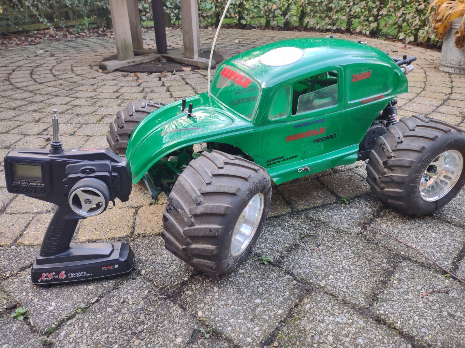 FG monster Beetle 26cc Zenoah RTR, Ophalen, Gebruikt, Auto offroad, Overige schalen