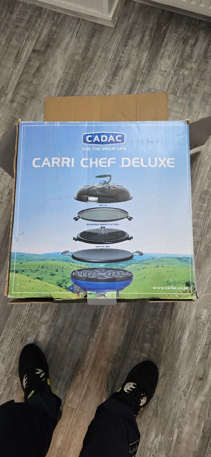 Cadac Carri Chef Deluxe BBQ  NIEUW, Ophalen of Verzenden, Nieuw, Cadac 8150