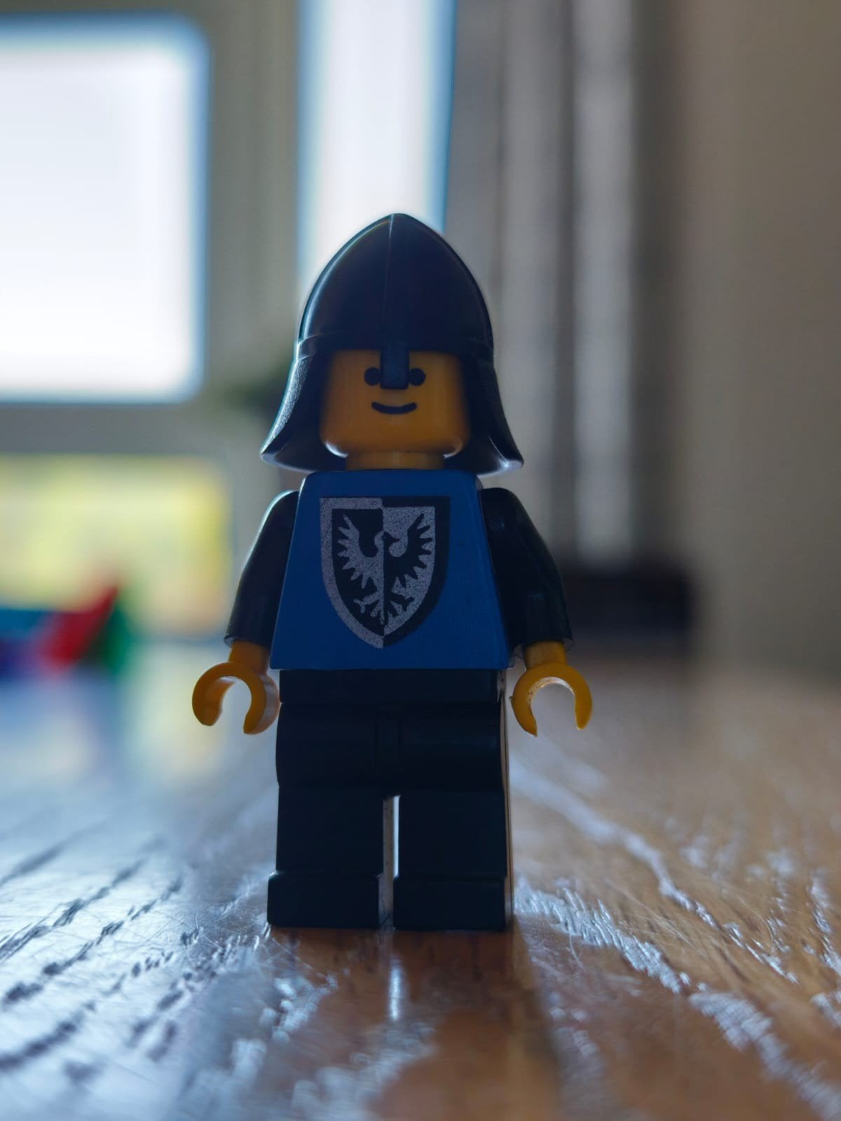 Zeldzame LEGO Black Falcon Ridder Minifiguur (Vintage), Ophalen of Verzenden