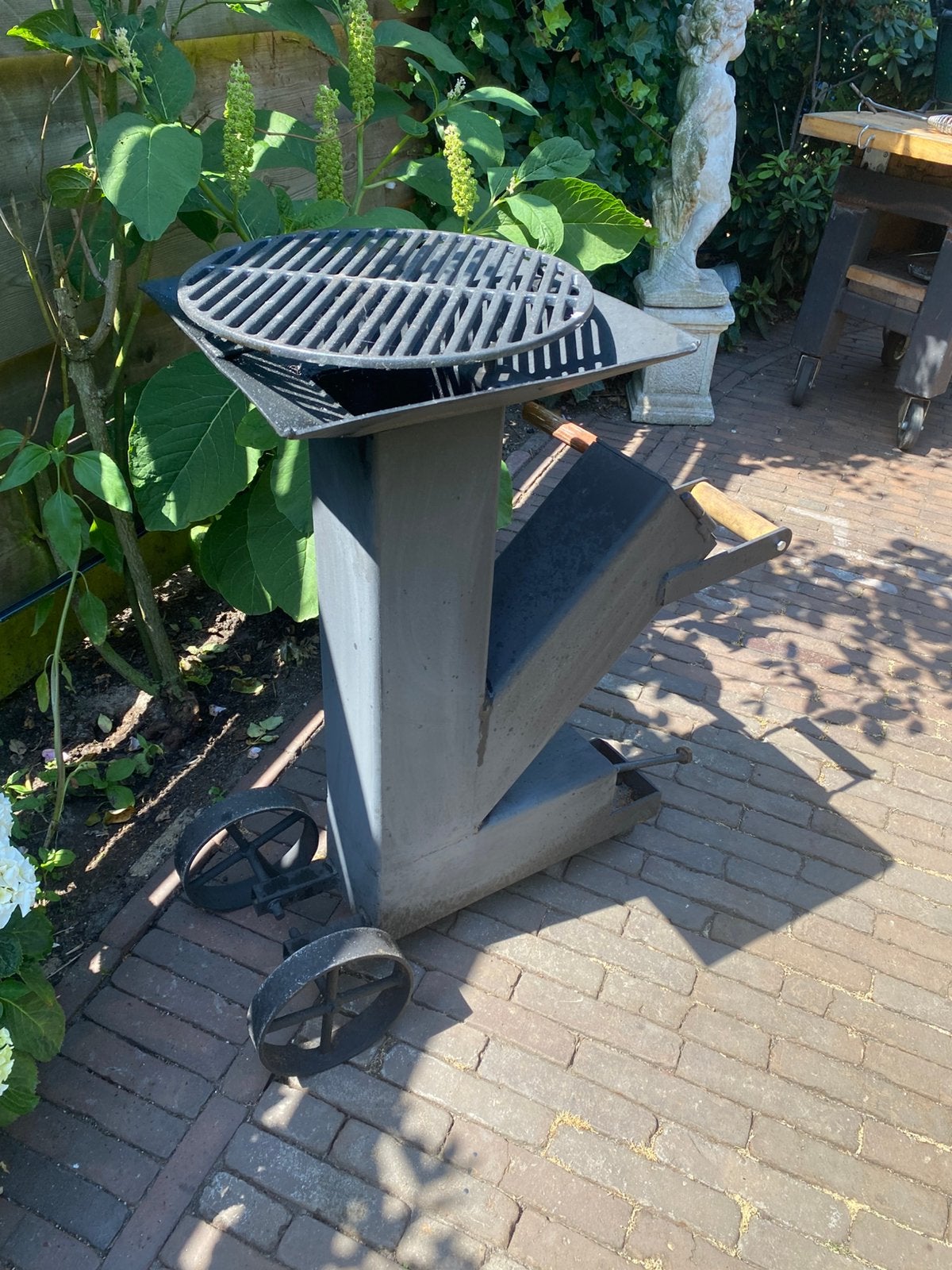 Rocket  stove, Ophalen, Zo goed als nieuw