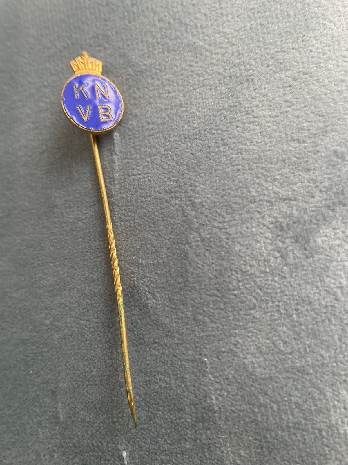 Vintage KNVB Speldje / Pin - Koninklijke Nederlandse Voetbal, Verzamelen, Speldjes, Pins en Buttons, Ophalen of Verzenden, Gebruikt