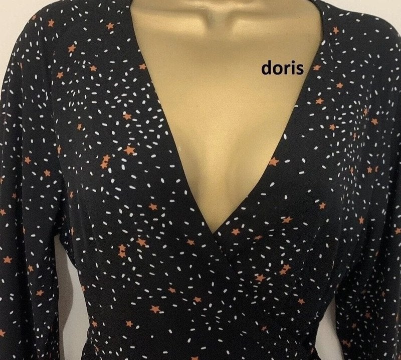 wrap jurk Karen Millen maat 10/38, Kleding | Dames, Jurken, Maat 38/40 (M), Karen Millen, Zwart, Ophalen of Verzenden