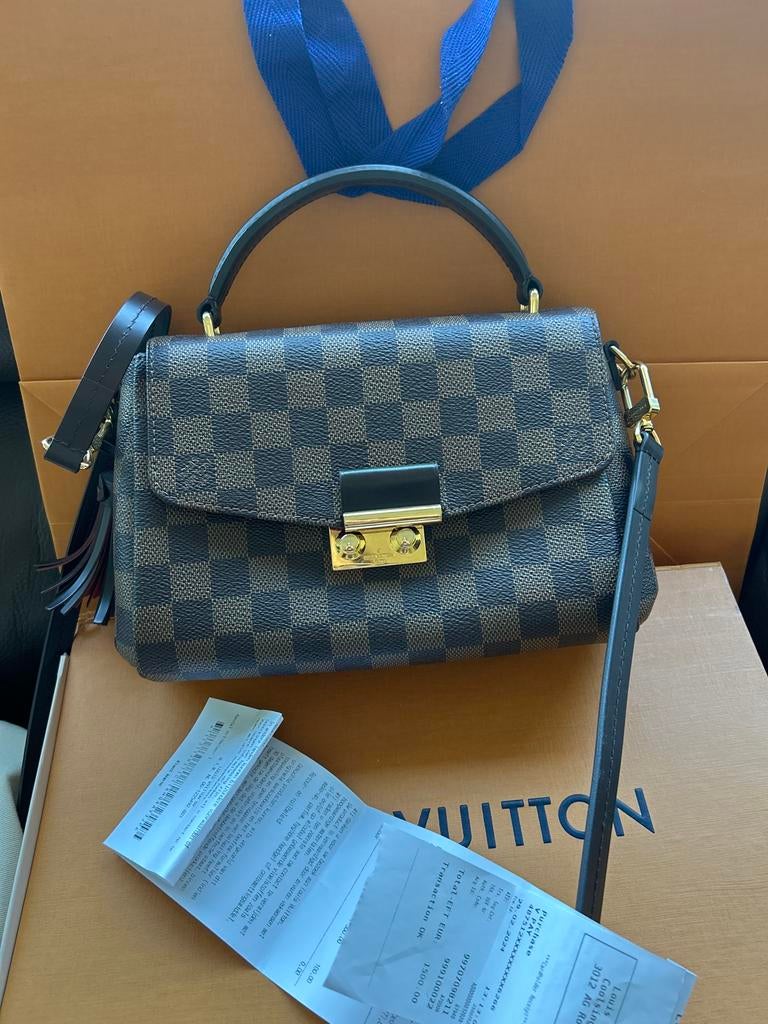 Louis Vuitton Pochette Metis Damier Ebene, Ophalen of Verzenden, Zo goed als nieuw, Bruin, Schoudertasje