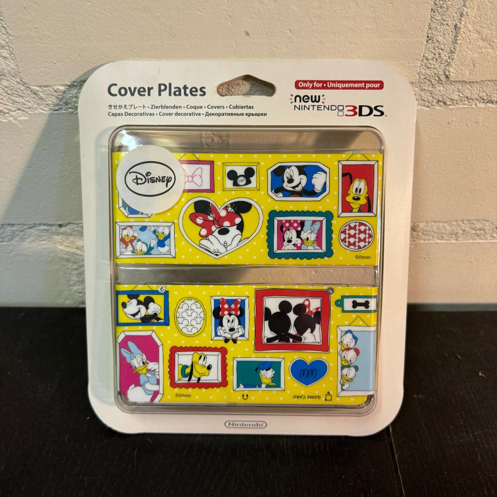 New 3ds cover plates - disney mickey mouse, Avontuur en Actie, Gebruikt, 1 speler, Ophalen of Verzenden