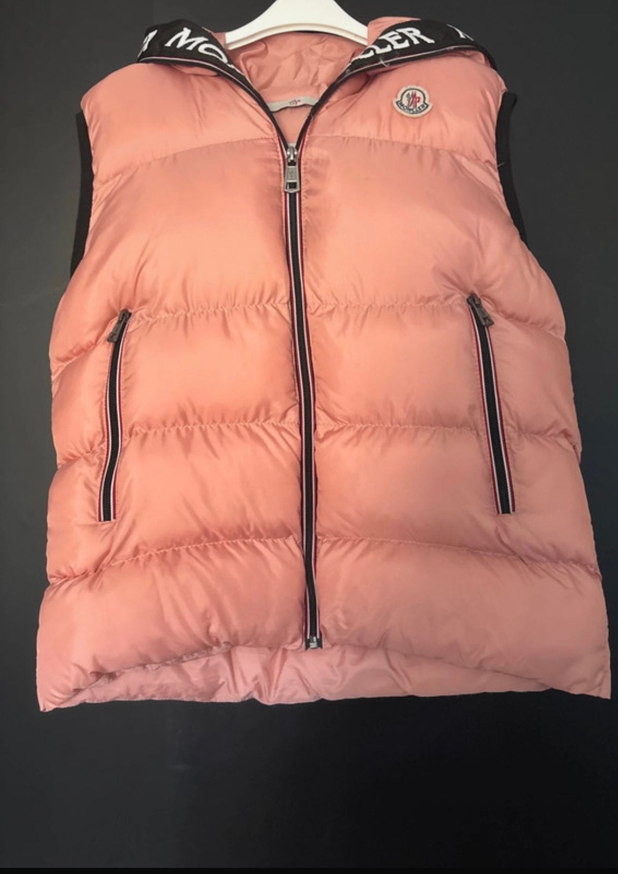 Moncler bodywarmer, Ophalen of Verzenden, Zo goed als nieuw, Meisje, Jas