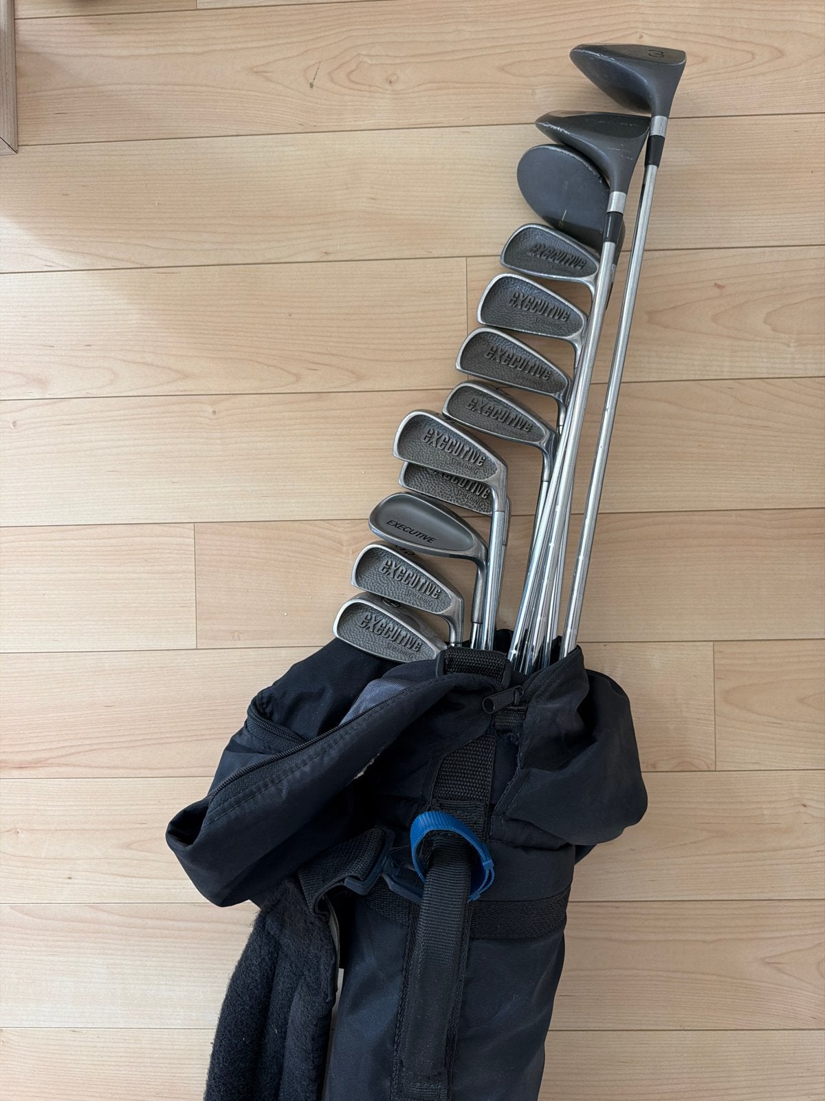 Golfset met reistas - Spalding clubs, Ophalen, Gebruikt, Set, Overige merken
