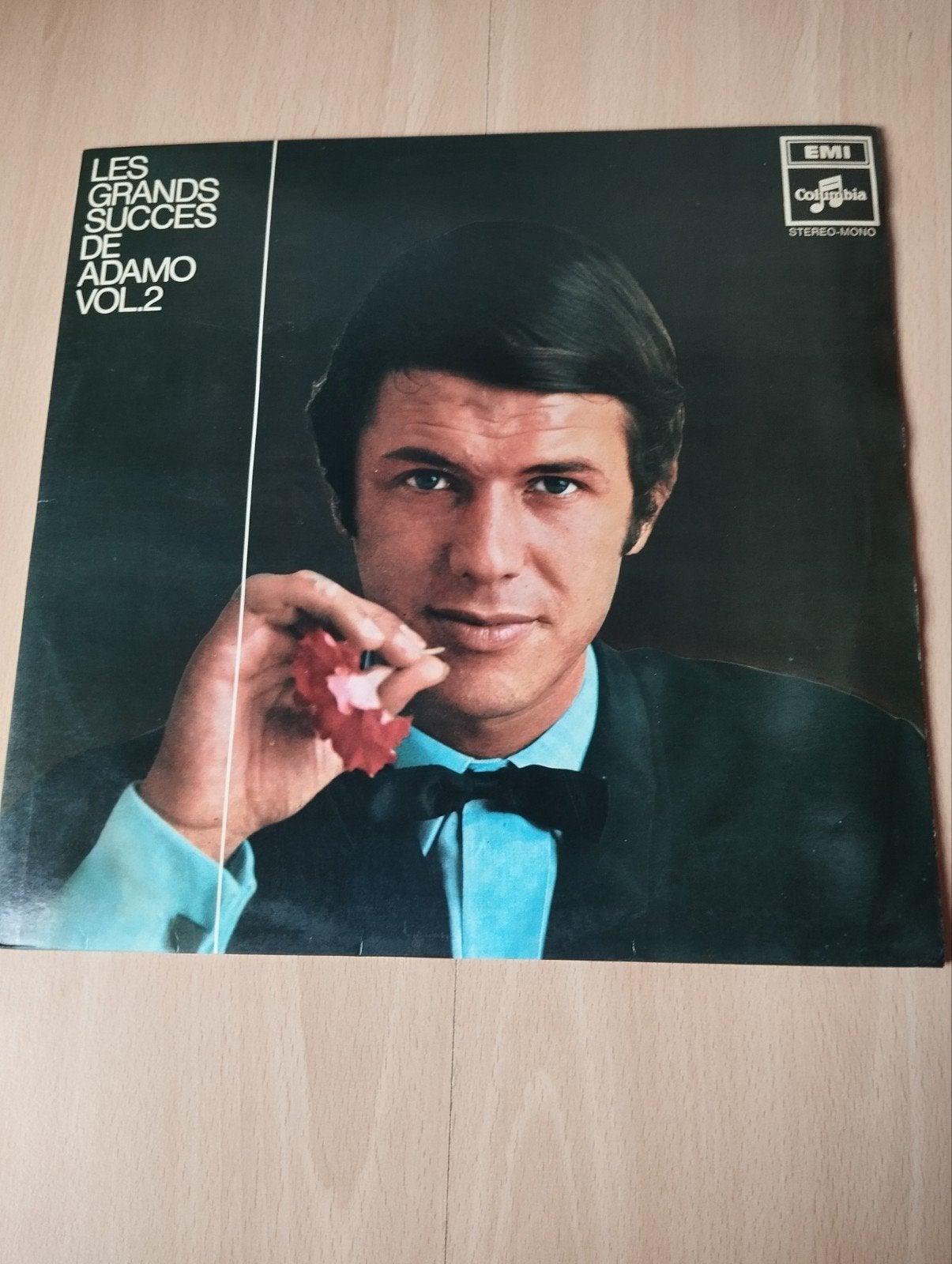 LP Salvatore Adamo - Les Grands Succès Vol. 2 (1970), Cd's en Dvd's, Ophalen of Verzenden, Pop, LP