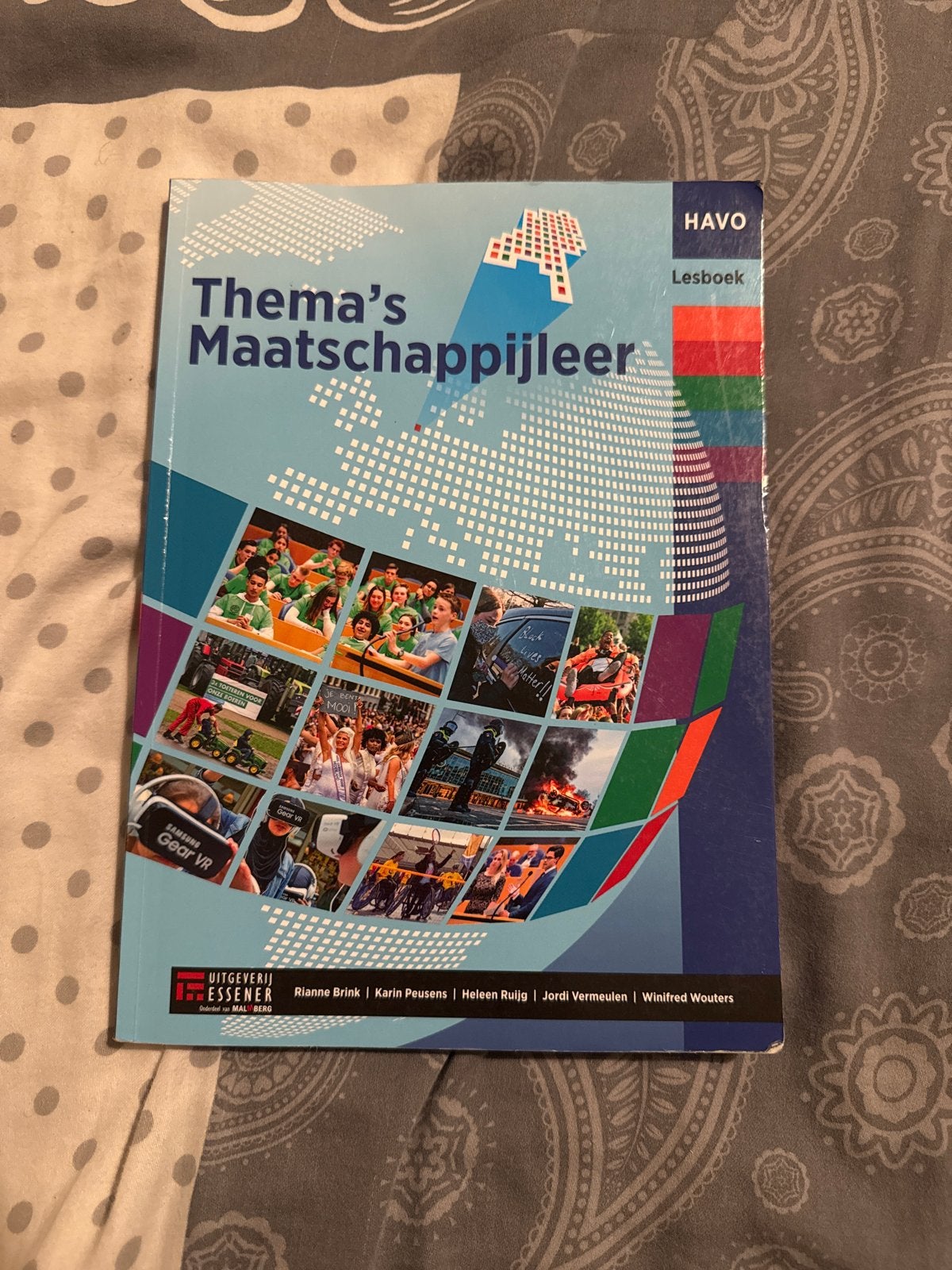 Thema's Maatschappijleer HAVO Lesboek - Perfecte Staat, Ophalen, Zo goed als nieuw, HAVO, Maatschappijleer