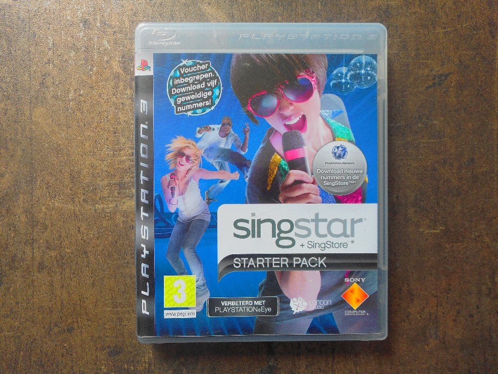 SingStar Starter Pack voor PS3 (zie foto's), Spelcomputers en Games, Muziek, Gebruikt, Ophalen of Verzenden, 3 spelers of meer