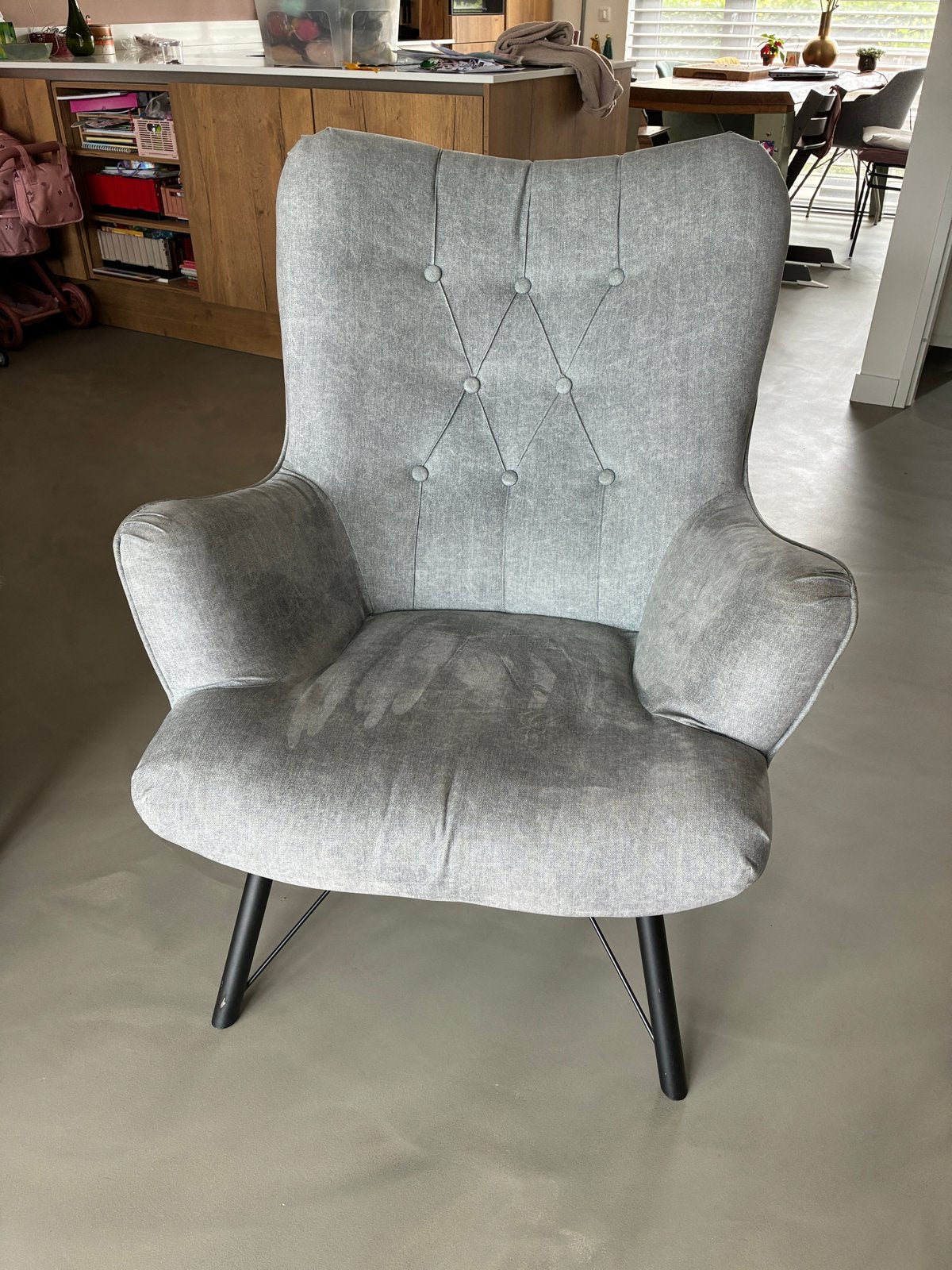 Trendhopper fauteuil, Ophalen, Gebruikt, 75 tot 100 cm, 75 tot 100 cm