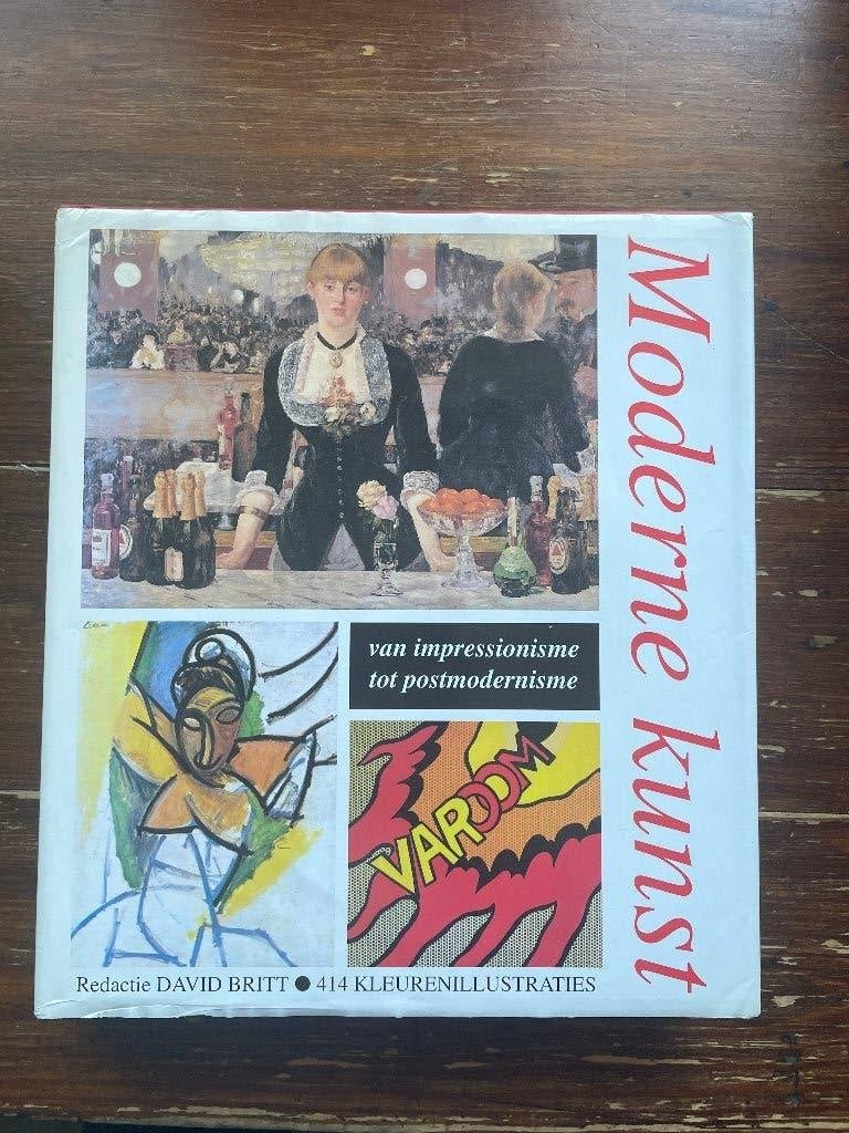 Moderne kunst van impressionisme tot postmodernisme 1994, Ophalen of Verzenden, Gelezen, David Britt