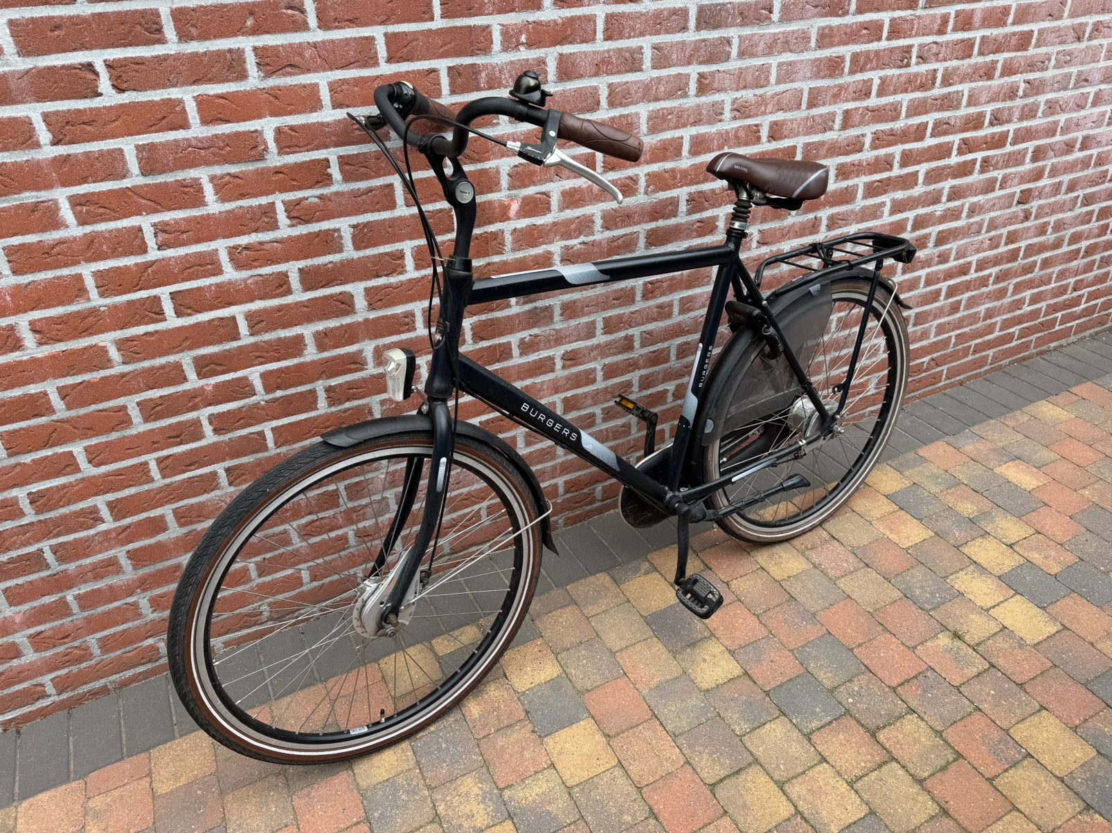 Burgers Urban herenfiets Keurige nette fiets z.g.a.n., Versnellingen, Zo goed als nieuw, 57 tot 61 cm, Ophalen
