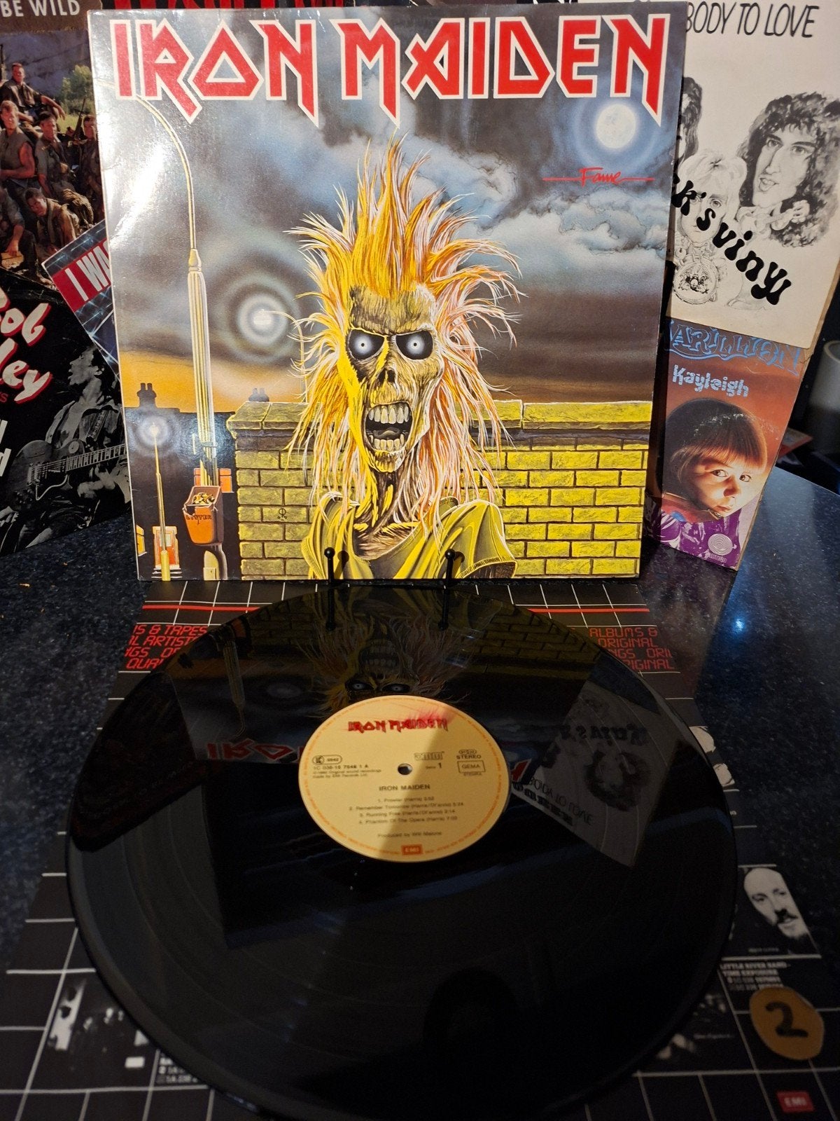 Iron Maiden - Iron Maiden LP (1980)    2, LP, Overige formaten, Ophalen of Verzenden, Classic Rock