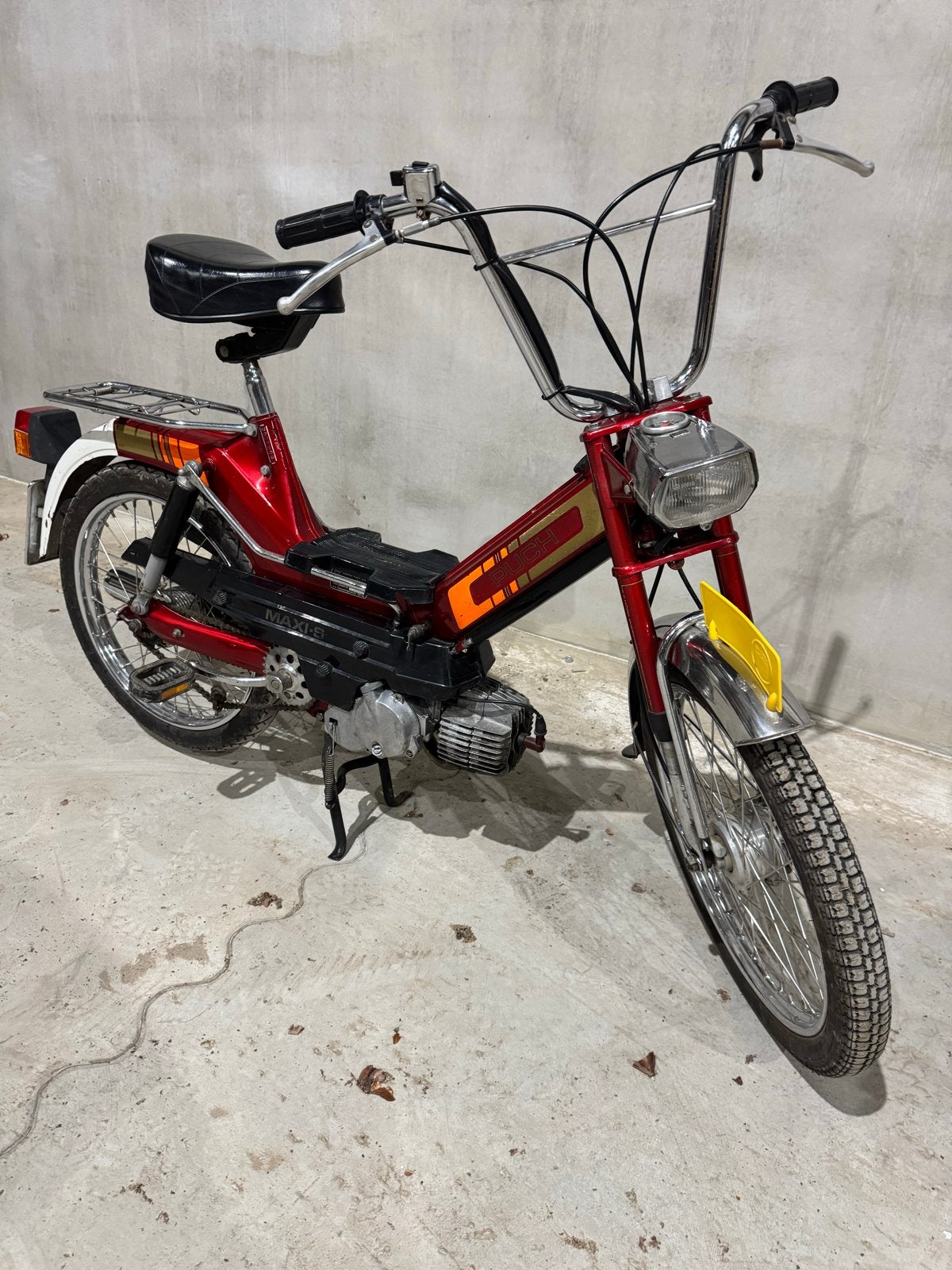 Originele Puch Maxi S uit 1986 - Klassieke Bromfiets, Fietsen en Brommers, Ophalen, Gebruikt, Maximaal 45 km/u, Maxi