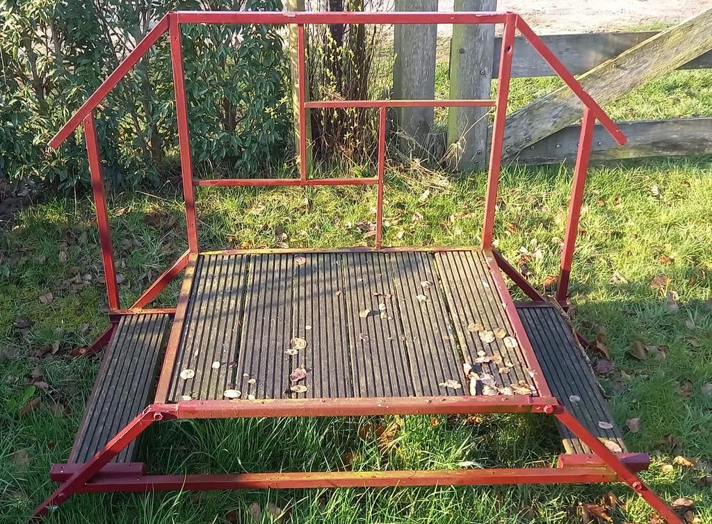 Opstapje trapje voor pipowagen, Ophalen of Verzenden