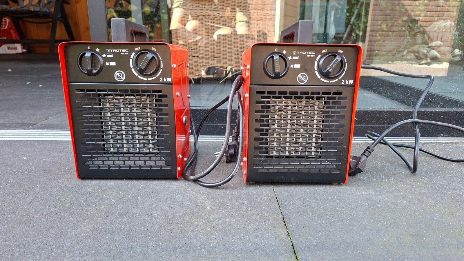 elektrische kachel 2x, Ophalen of Verzenden, Nieuw, Overige typen