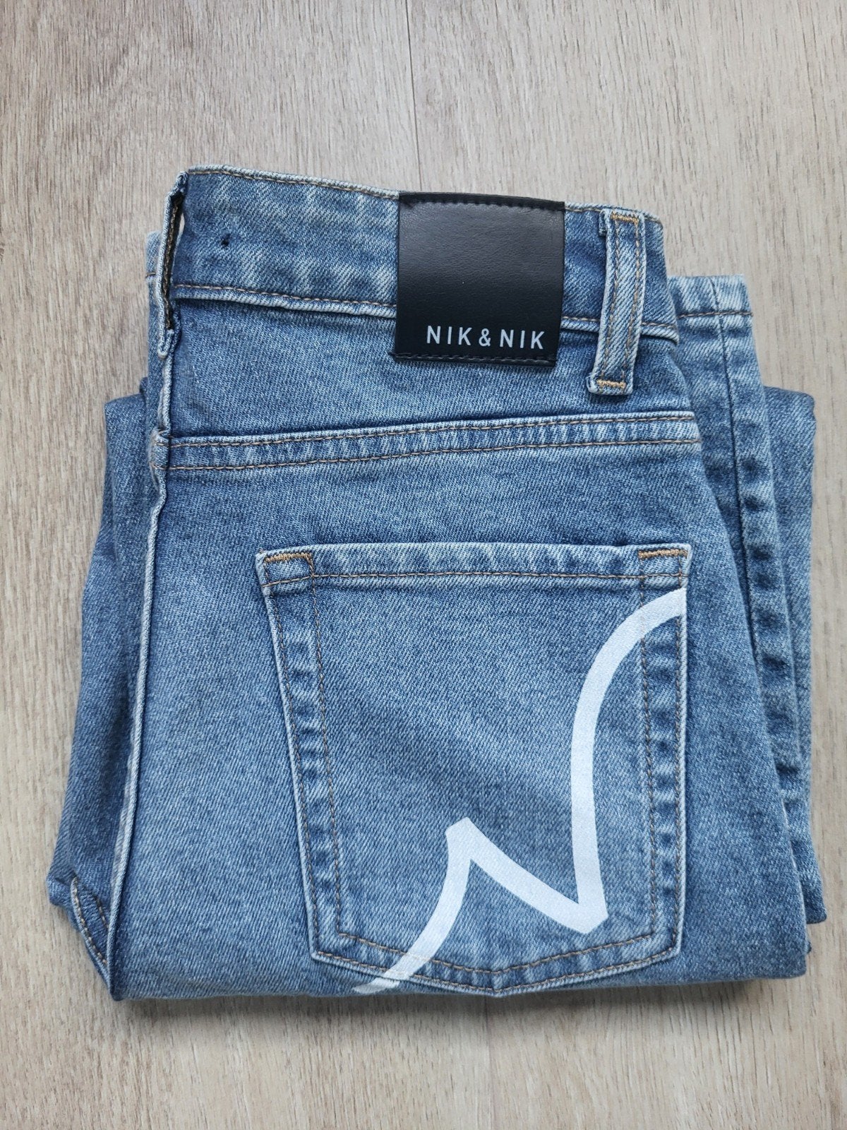 NIK&NIK BOYJEANS maat 134-140, Wide Fit, Nieuw met kaartje, Kinderen en Baby's, Broek, NIK&NIK, Nieuw, Ophalen of Verzenden