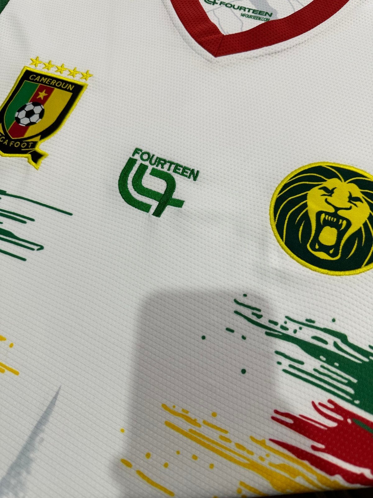 Kameroen 25/26 Uit Shirt Wit - Nieuw! Fan Versie, Verzenden, Nieuw, Shirt