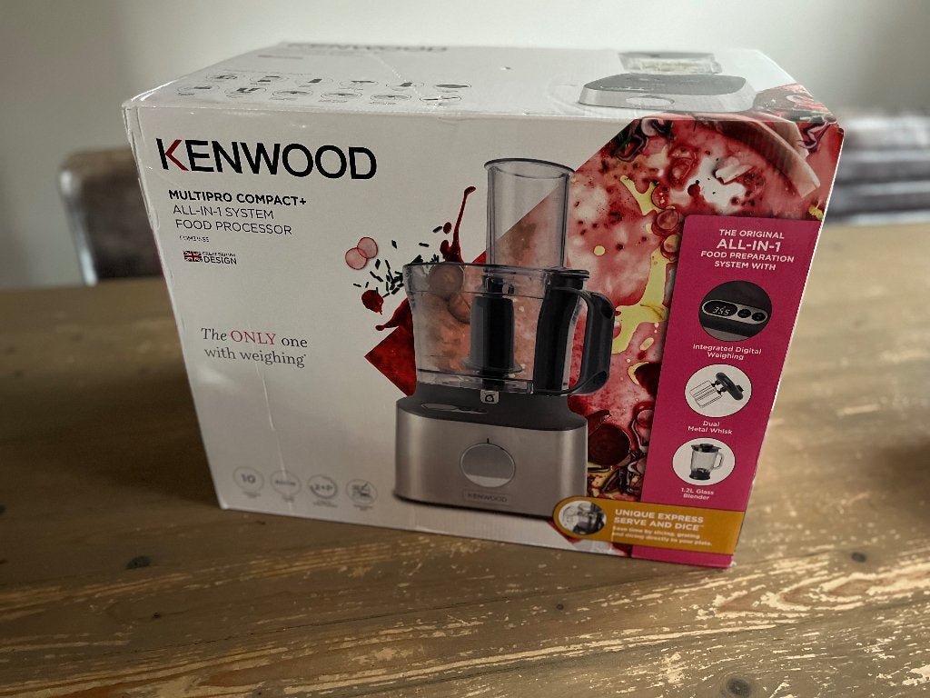 Multi keukenmachine Kenwood, Witgoed en Apparatuur, Nieuw, 3 snelheden of meer, Ophalen of Verzenden, 2 tot 3 liter