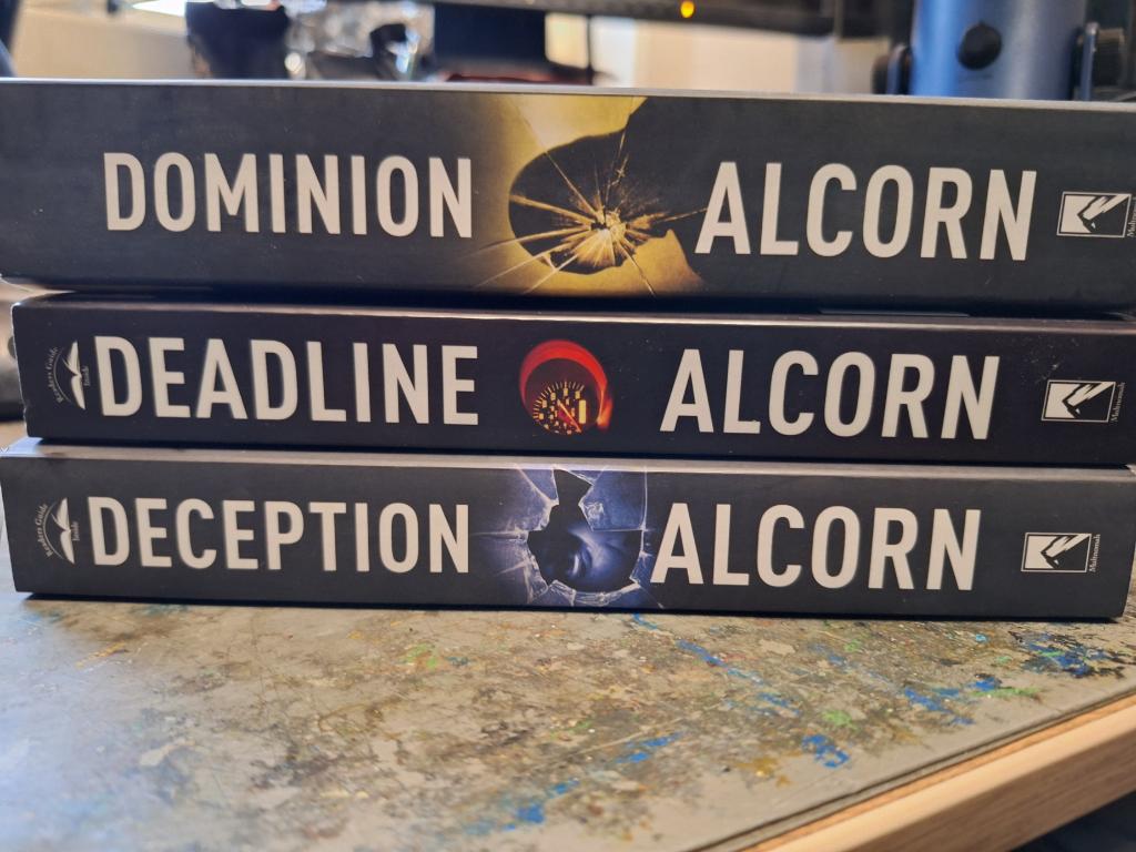 Ollie Chandler serie (Deadline, Dominion, Deception), Boeken, Ophalen of Verzenden, Nieuw, Randy Alcorn, Amerika