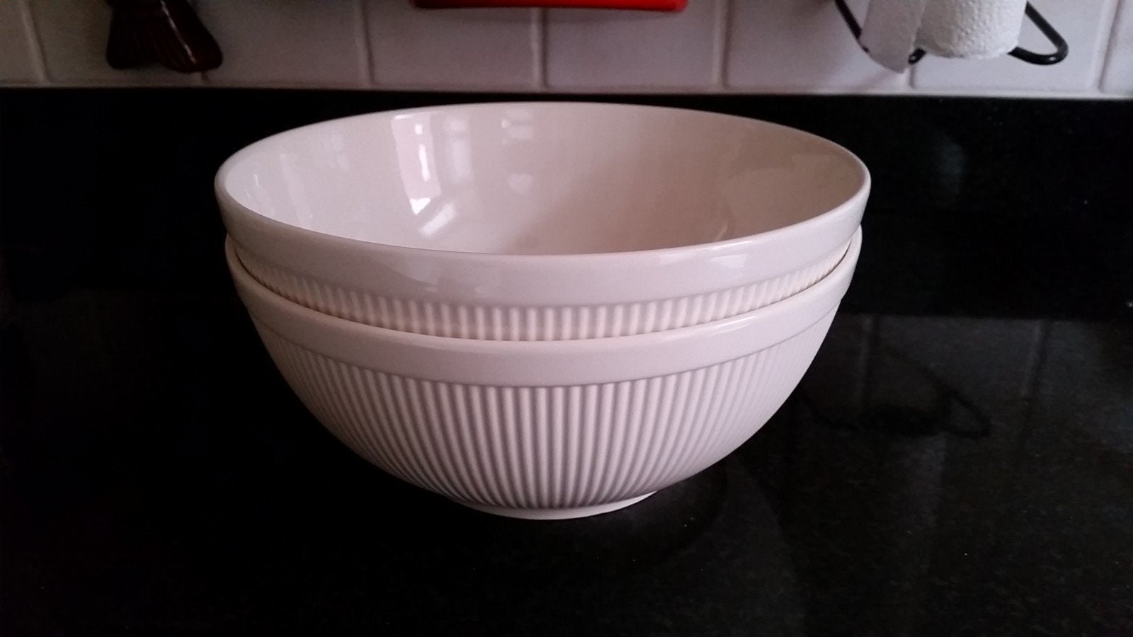 Wedgwood Windsor schalen - Set van 2, Klassiek, Ophalen of Verzenden, Zo goed als nieuw, Kom(men)