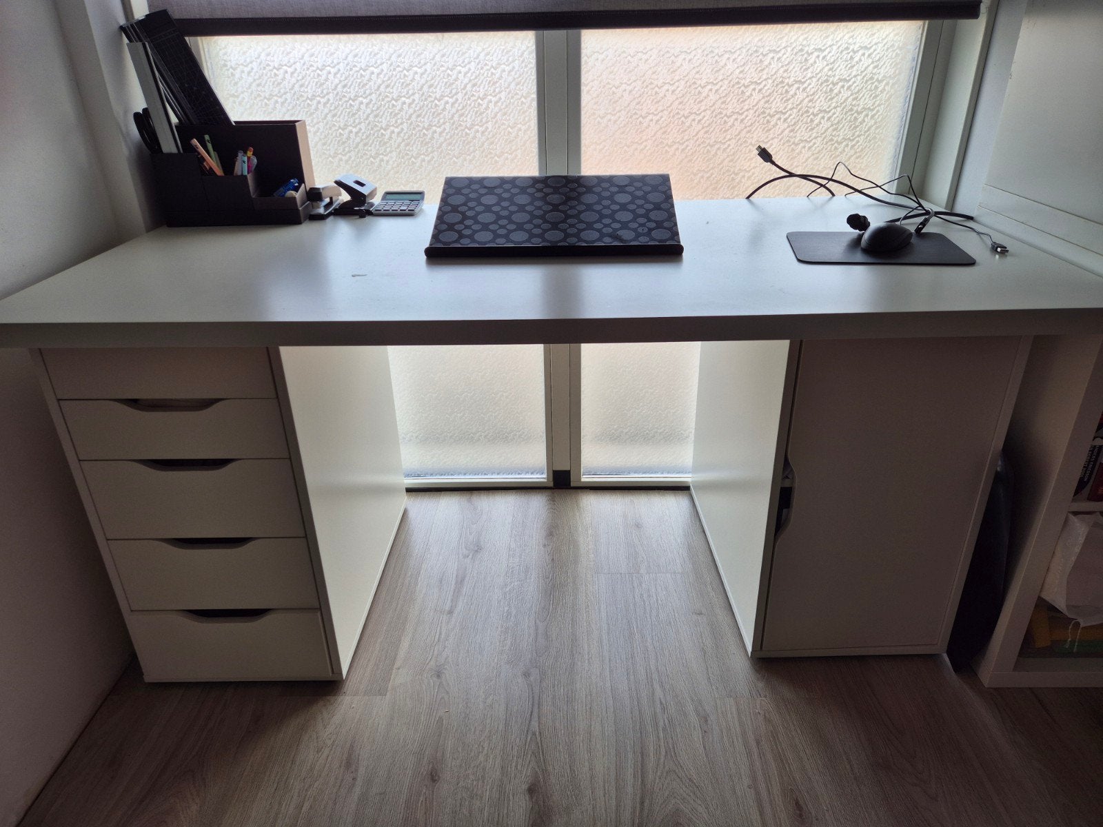 IKEA Bureau - 150x75x74 cm, Huis en Inrichting, Ophalen, Gebruikt, IKEA