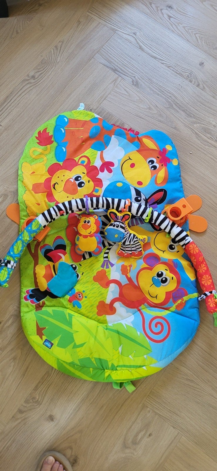 Playgro 5 in 1 Safari Super Gym - Babygym, Ophalen of Verzenden, Zo goed als nieuw, Babygym