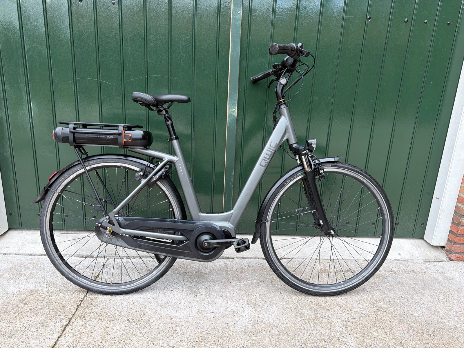 Qwic Premium E-bike met Bafang middenmotor en 500Wh accu