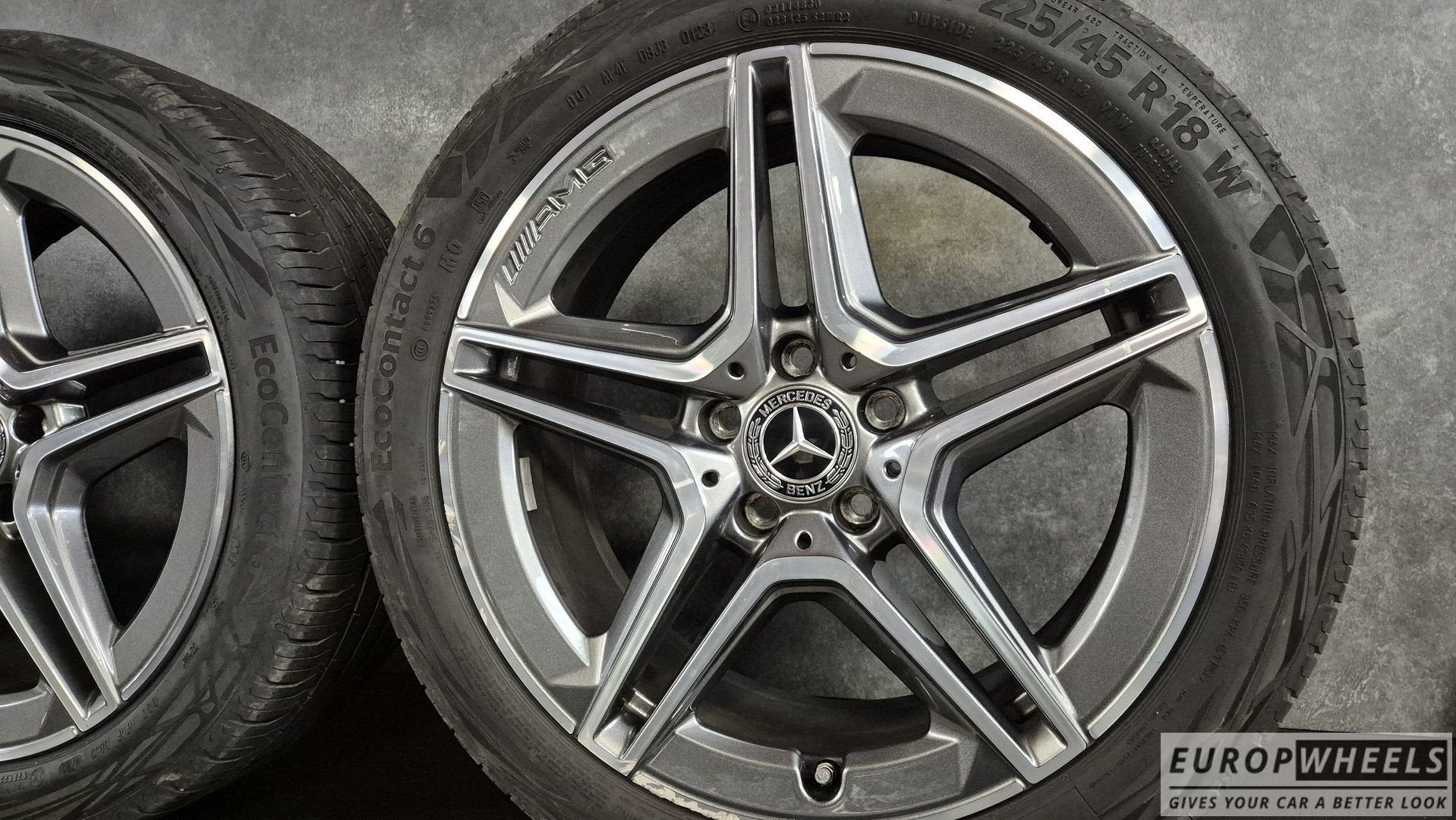 18 inch Mercedes velgen A AMG A B CLA W247 W177 zomerbanden, Auto-onderdelen, Banden en Velgen, 18 inch, Gebruikt, -, -