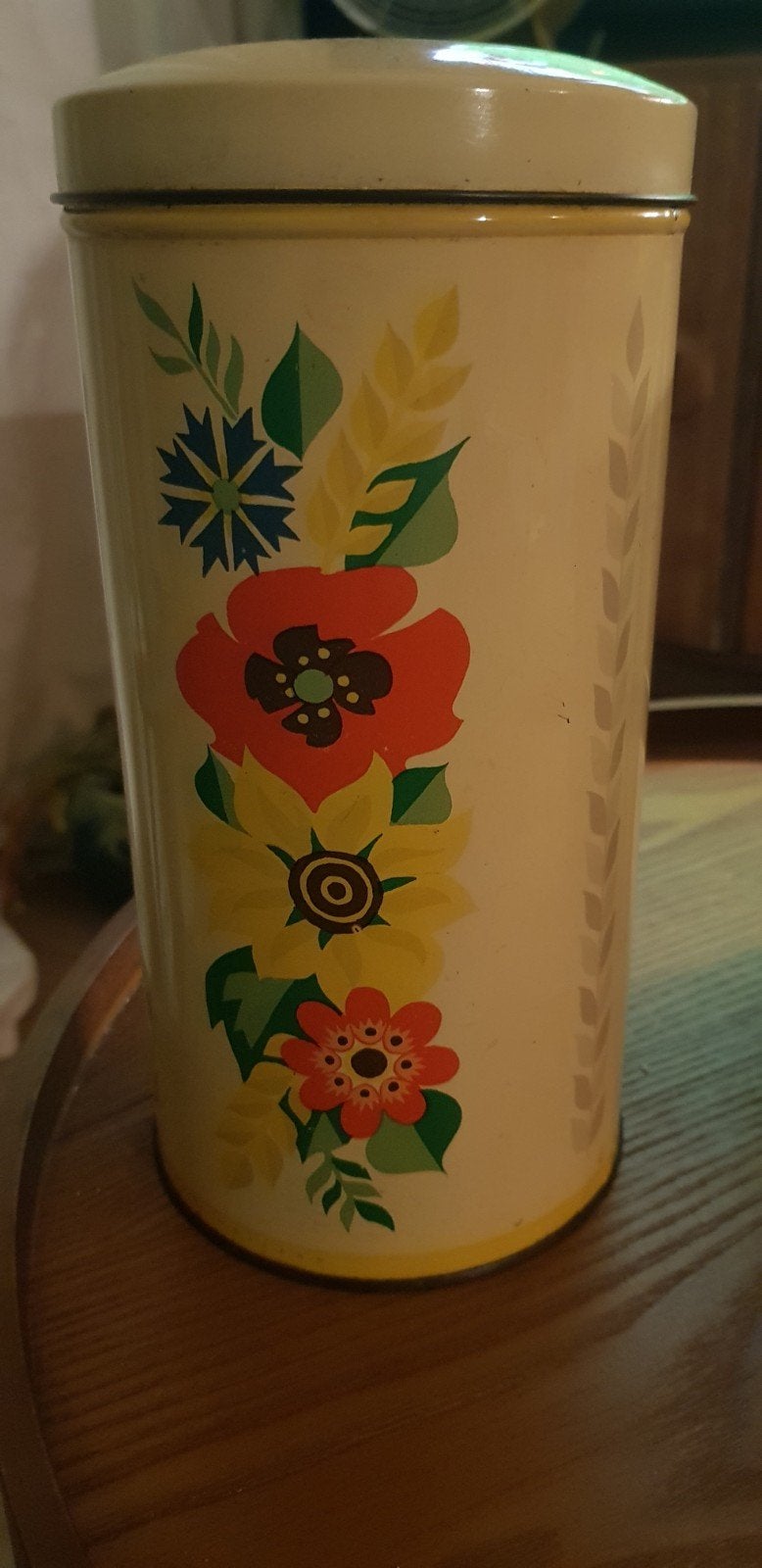 Vintage beschuitbus, Ophalen of Verzenden, Gebruikt, Overige, Verkade