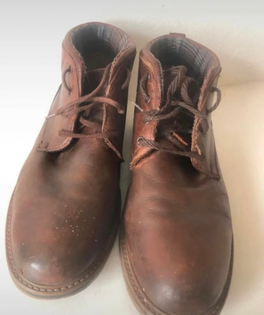 Sportieve vlotte herenschoen maat 46, Ophalen of Verzenden, Gedragen, Bruin, Boots