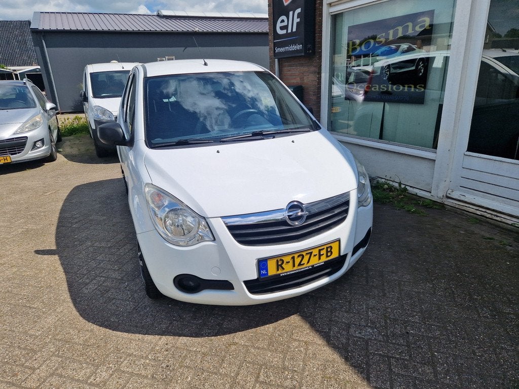 Opel Agila 1.0i "Edition" Hoge Instap - Apk 02-08-2027 !, Auto's, Voorwielaandrijving, Stof, Bedrijf, Handgeschakeld