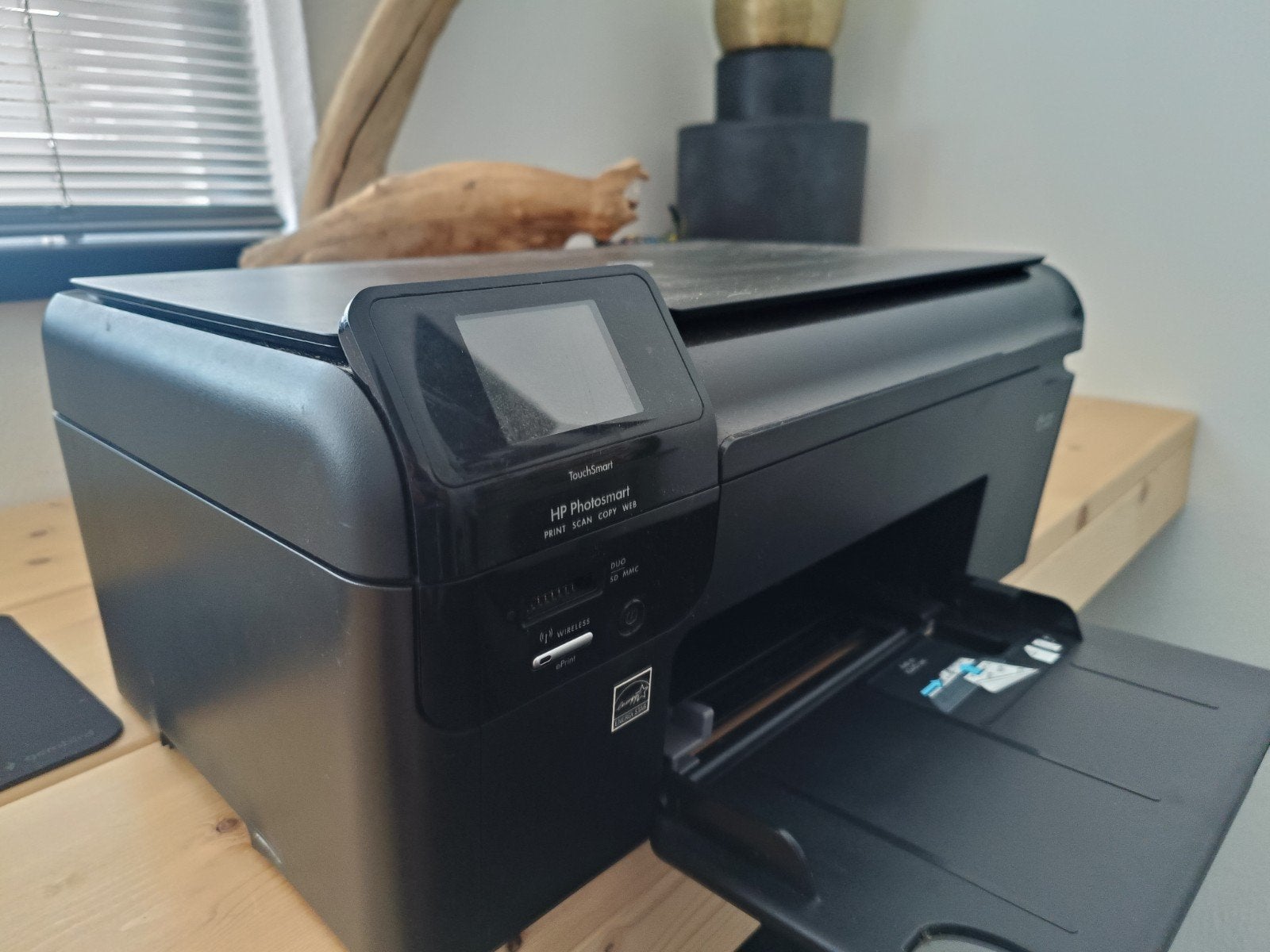 GRATIS HP Photosmart All-in-One Printer - Print, Scan, Copy,, Computers en Software, Printers, Ophalen, Kleur printen, Gebruikt