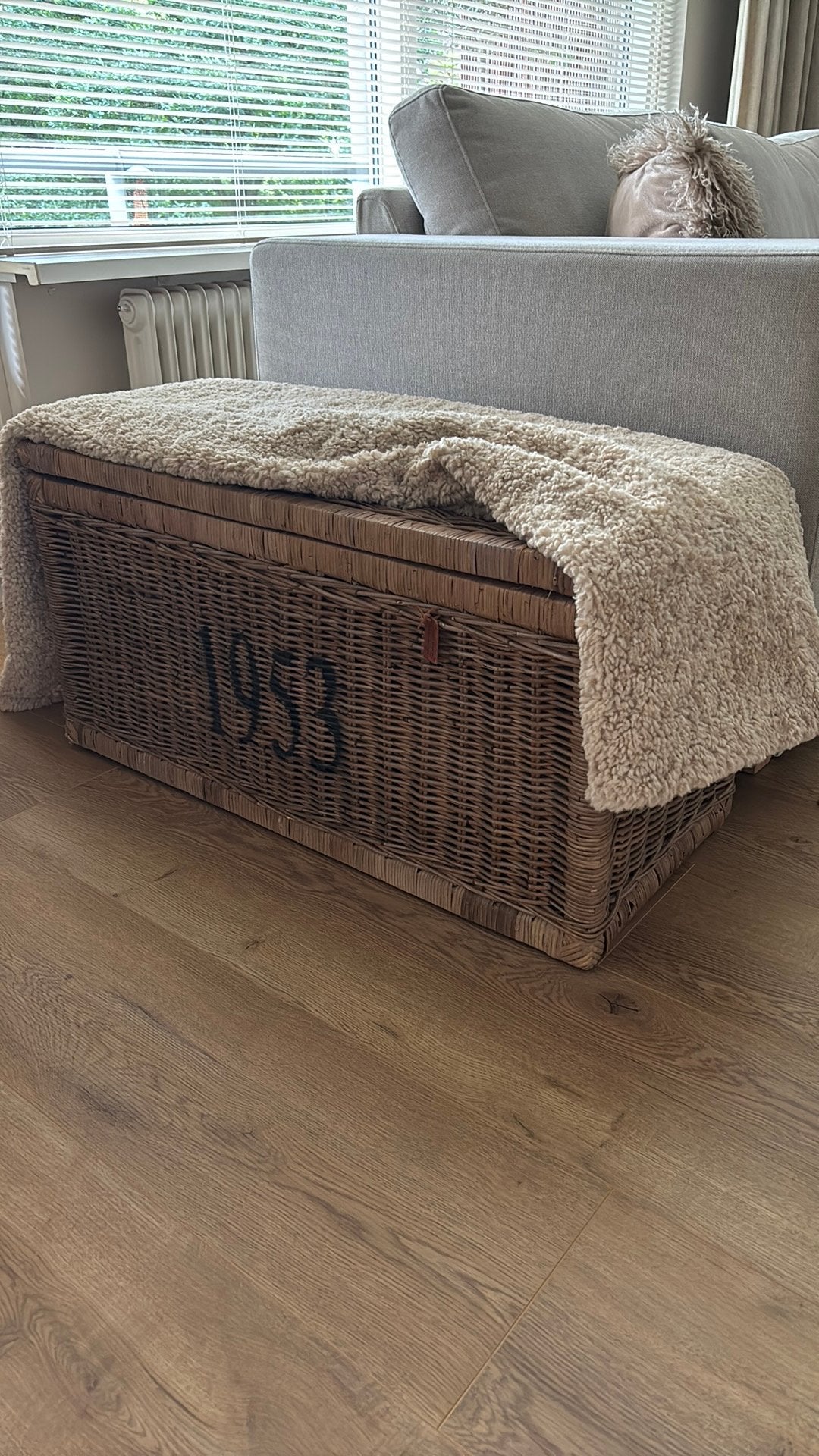 Bont /teddy/fleece plaid Beige NIEUW, Huis en Inrichting, Ophalen of Verzenden, Zo goed als nieuw