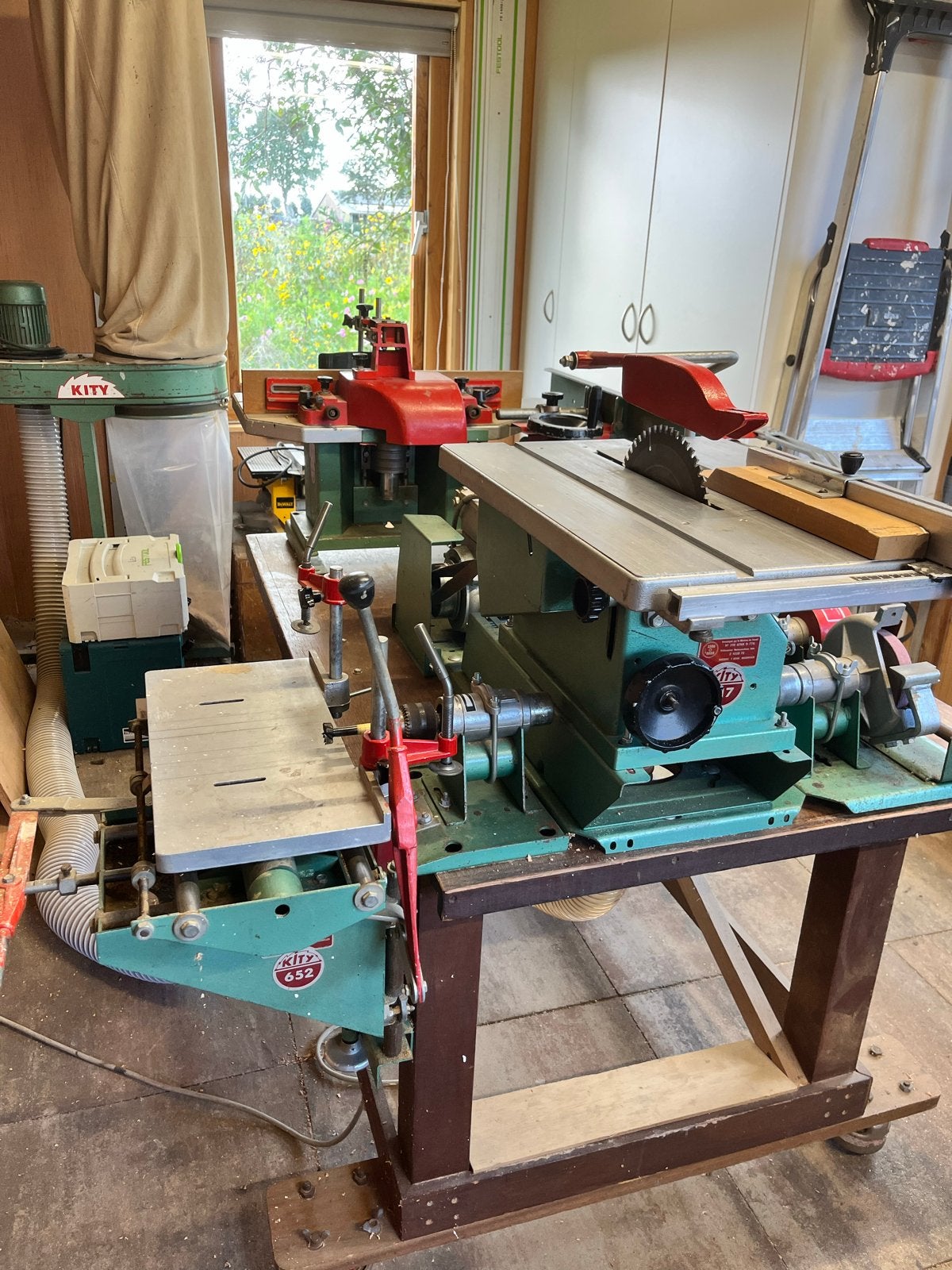 Kity 635 en Kity 439 Houtbewerkingsmachines, Ophalen, Gebruikt, Overige typen, 30 tot 70 mm