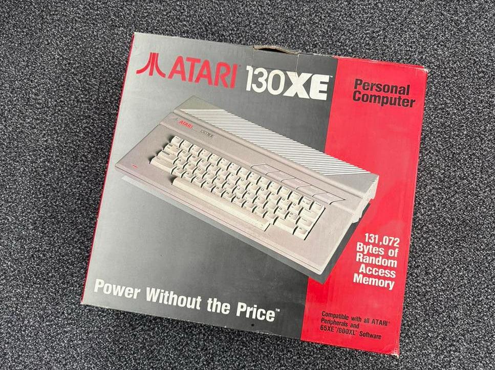 Atari 130XE spelcomputer, helemaal compleet, Ophalen