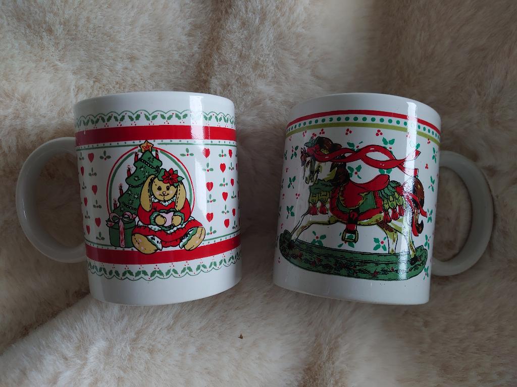 2 kerst mokken Nieuw, Verzenden, Nieuw