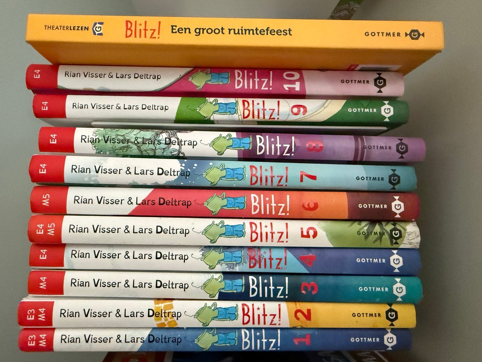 Blitz! Kinderboekenreeks - Rian Visser & Lars Deltrap, Boeken, Ophalen of Verzenden, Zo goed als nieuw, Fictie algemeen