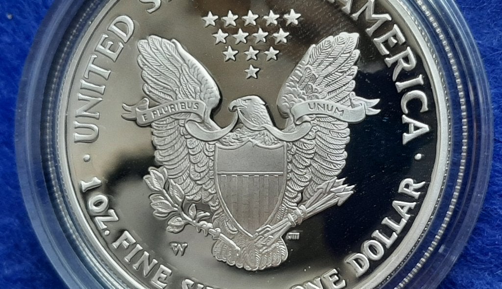 1 oz American Eagle 2003 Westpont mint PL69+ mogelijk PL70, Ophalen of Verzenden, Noord-Amerika, Setje, Zilver