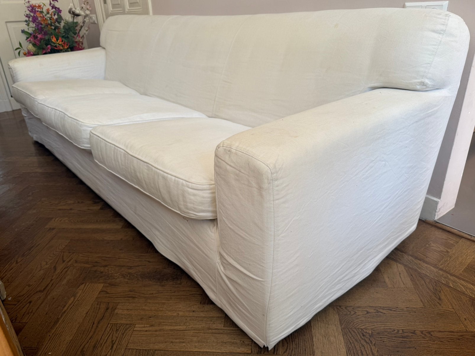 Linteloo Easy Living 4-zits bank 260 cm – originele hoezen, Huis en Inrichting, Banken | Bankstellen, Ophalen, Overige materialen